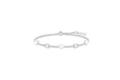  Reimaginer - Armbänder mit Stein - Silber / rhodiniert - Zirkonia - 18,5cm